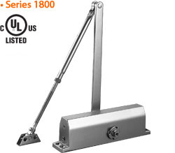 SERIES 1800 - Fixed Spring Power - Surface Grade 1 Closer